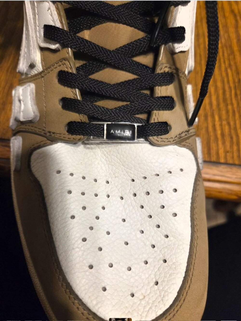 Mens Amiri skel-top high top sneakers size 14 - Picture 4 of 11